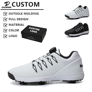 OEM Chaussures de <span class=keywords><strong>golf</strong></span> de sport de luxe en cuir de haute qualité, personnalisées, de créateur professionnel avec logo, imperméables pour hommes et femmes Fabricant - Product Image 1