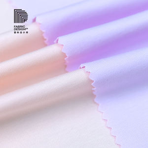 Tela Elástica de Algodón Peinado con Trama de Lyocell, Tejido de Punto Liso Transpirable de Verano de 180 g/m² para Ropa Deportiva de Manga Corta para Niños - Product Image 1