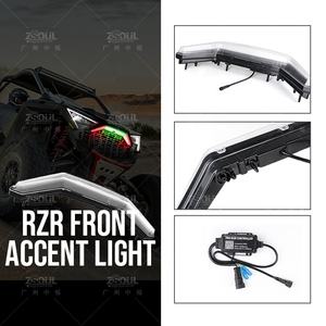 Accessoires ATV UTV feux diurnes fang feux d'accent avec clignotant ambre pour Polaris RZR <span class=keywords><strong>2020</strong></span> <span class=keywords><strong>pro</strong></span> - Product Image 5