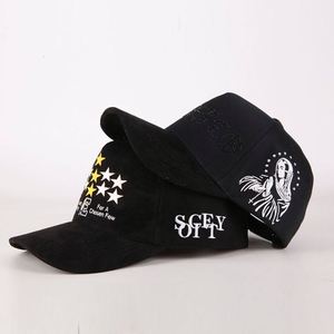 Gorra de Béisbol Deportiva Personalizada con Logotipo Bordado, 5 Paneles, Forro de Satén, Gamuza, 100% Poliéster - Product Image 1