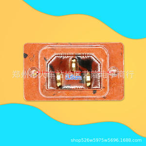 Accessoire pour cuisinière électrique, prise de table en bakélite, 3,6 cm, 220 V, mise à la terre standard, prise multi-usages pour pot - Product Image 1