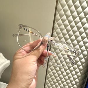 Montures de lunettes carrées rétro pour hommes, monture complète, verres en résine, tendance de la mode, style coréen, origine Danyang - Product Image 2