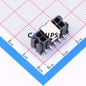 HC-MX3.0-2*5ALT Wire-to-Board Pin Header SMD,P=3mm Connector 2x5P 3mm Vertical Mount Micro-Fit (MX 3.0) - Product Image 1
