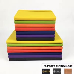 Notebook Custom logo Promotional <b>A5</b> Dotted Journals Notebook Leather Hardcover Notebook Custom Embossed logo - Product Image 5