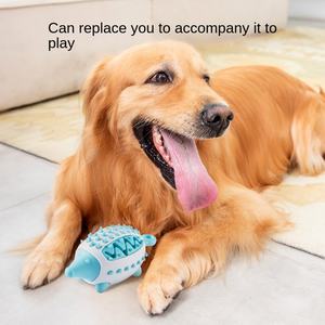 Fabricante de mascotas <span class=keywords><strong>Magic</strong></span> Rolling Dog Ball, juguete interactivo para perros, alimentador lento, masticar, juguetes para perros, juguete dispensador de golosinas - Product Image 3