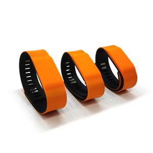 프로그래밍 가능한 13.56MHz MIFARE 클래식 EV1 1k NFC 팔찌 실리콘 <span class=keywords><strong>RFID</strong></span> 팔찌