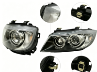 Câble de phare sans faisceau adaptatif AFS, câblage de phare au xénon, câble de remplacement BM2590123 pour BMW Série 3 E90 2005-2008
