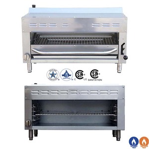 Salamandra de Gas Comercial Estilo Americano con Placa Superior, <span class=keywords><strong>Asador</strong></span> de Gas <span class=keywords><strong>Infrarrojo</strong></span>, Derretidor de Queso, Equipo de Cocina Comercial - Product Image 2