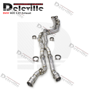 Tubo Centrale OEM a Lunghezza Uguale per <span class=keywords><strong>BMW</strong></span> M2C/M3/M4 F80 F82 F83 F8X S55 3.0T 2014-2019 Tubi di Scarico Centrali in Acciaio Inox - Product Image 3