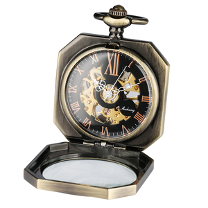 <span class=keywords><strong>Montre</strong></span> de poche vintage steampunk <span class=keywords><strong>à</strong></span> remontage manuel de forme octogonale, <span class=keywords><strong>montre</strong></span> mécanique <span class=keywords><strong>à</strong></span> remontoir avec chaîne, cadeau unique pour <span class=keywords><strong>homme</strong></span> - Product Image 1