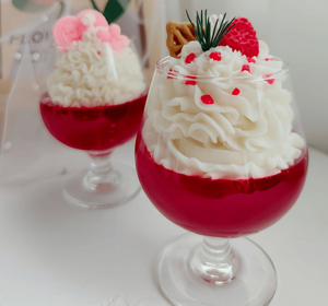 Vela Perfumada en Copa de Vino Tinto Crema para Recuerdo de <span class=keywords><strong>Amor</strong></span> <span class=keywords><strong>Eterno</strong></span>, Regalo de Cumpleaños, Decoración Romántica para Cena a la Luz de las Velas - Product Image 1