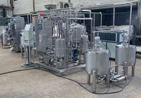 Ligne de transformation du lait pasteurisé professionnelle 500-20000L/H