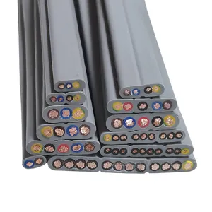 Multi Core PVC/PUR Jacket optional Lift Traveling Cable for Up Down Elevator System