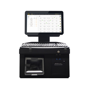 Dual Screen 14 Inch+14 Inch <b>Pos</b> <b>System</b> All in One Cash Register Machine Capacitive Touch <b>Pos</b> Terminal With Printer - Product Image 3