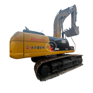 Excavadora hidráulica de cadenas Caterpillar CAT 336D2 usada, 36 toneladas, maquinaria de construcción de segunda mano en venta en buen estado. - Product Image 1