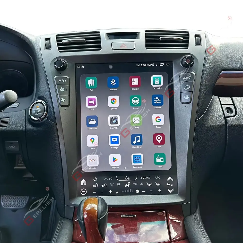 13 pollici autoradio per Tesla Ekran Lexus LS460 LS400 LS430 LS500 Android Car Multimedia sistema di navigazione Radio unità di testa Monitor