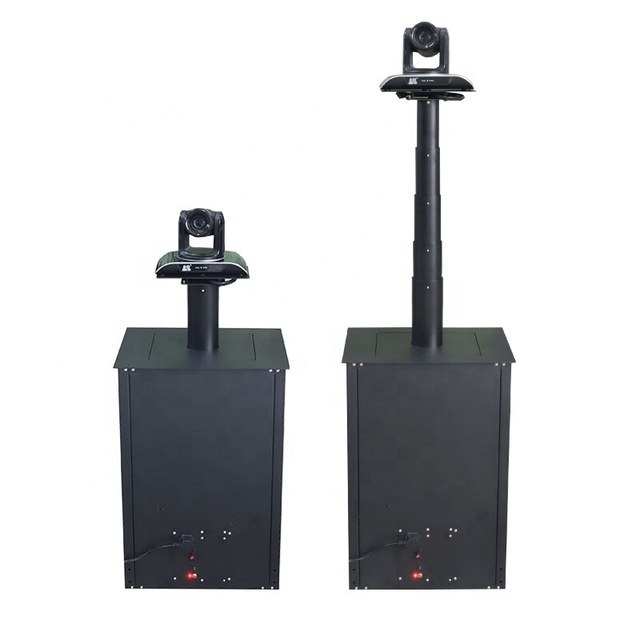 JGST Desktop Recessed Drop Down Camera Motorized Box Lift with up and Down Function Automated Projector Lift Ceiling Mount