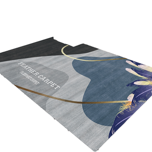 Alfombra de área de poliéster de alta calidad de lujo moderna alfombra antideslizante para sala de estar hecha a máquina por suministro de fábrica oraciones para el hogar - Product Image 4