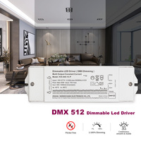 Nouveauté : transformateur sans fil à intensité variable DMX 512, driver LED avec éclairage LED de plafond RGB