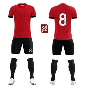 Uniforme de fútbol de alta calidad personalizado sublimación conjunto completo camisetas de fútbol camiseta Hungría