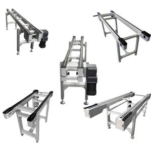 New Low Noise Stainless Steel Double Speed Adjustable Chain Conveyor System for Restaurant Food Shop Use Motorized Steady - Product Image 1