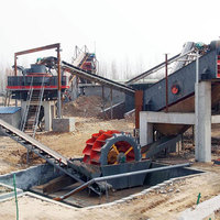 Крупномасштабная комплексная установка для производства искусственного песка: видео работы, производительность 100 тон/час, линия по производству песка