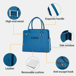 Bolsos de Mano de Cuero PU de Lujo <span class=keywords><strong>para</strong></span> Mascotas, Bolsos de Transporte <span class=keywords><strong>para</strong></span> Gatos Azules, Bolsa de Exterior con Cojín Interior, Arnés <span class=keywords><strong>para</strong></span> <span class=keywords><strong>Perros</strong></span> - Product Image 2