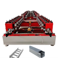Machine de profilage à grande vitesse pour planches d'échafaudage en acier et plateaux de câbles, avec écran tactile PRO PLC, 65KW