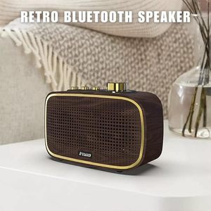 Inwa Retro for V2.0 2.0 <b>Channel</b> Speaker AirPlay Battery 200-500mAh Portable Wireless Loud Volume for Computer Party Traveling - Product Image 5