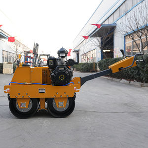 รถบดถนนแบบเดินตาม คุณภาพสูง 550 กก. ใช้ในงานก่อสร้างถนน ราคาถูก - Product Image 3