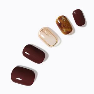 Design rotondo regolare per le unghie artificiali da Diva profonda - Product Image 1