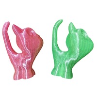 Filament PETG pour imprimante 3D en gros OEM/ODM, filament PETG pailleté 1,75 mm 1 kg, filament scintillant, matériau spécial pour l'impression 3D