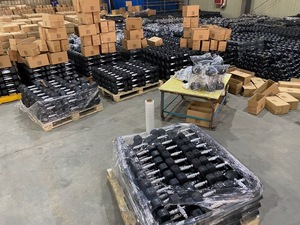 Haltères hexagonaux en fonte recouverts de caoutchouc pour entraînement de force, de 1 kg à 50 kg, vente en gros - Product Image 3