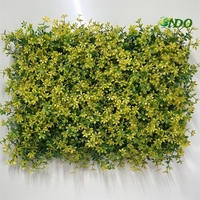 Mur en gazon artificiel de taille 40x60 cm, panneaux de verdure artificielle, décoration de plantes vertes d'extérieur pour clôture d'intimité