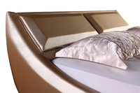 Bases de massage rembourrées en bois double multifonction autre chambre lit simple et intelligent loft queen size