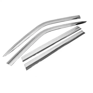 <span class=keywords><strong>Parabrezza</strong></span> per <span class=keywords><strong>Hyundai</strong></span> <span class=keywords><strong>Santa</strong></span> <span class=keywords><strong>Fe</strong></span> visiera cromata deflettore del vento scudo meteorologico protezione antipioggia solare - Product Image 1