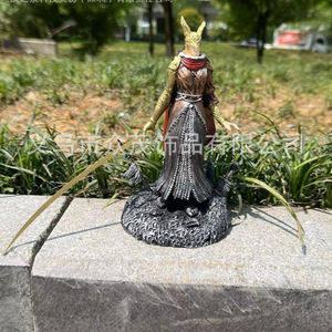 17cm <span class=keywords><strong>Malenia</strong></span> Action Figures Résine Statue Figure Collection Modèle Jouet Exquis Collier - Product Image 3