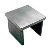 Offre Spéciale : Garde-corps décoratif pour escalier en tube rond, main courante extrudée en acier inoxydable 304 316, embouts carrés pour rails