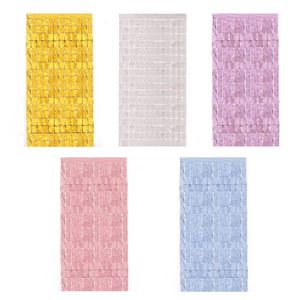 Groothandel 2M Folie Franje Gordijn Feestdecoratie Achtergrond Voor Verjaardagsfeestje Decoratie Met Gelukkige Verjaardag - Product Image 2