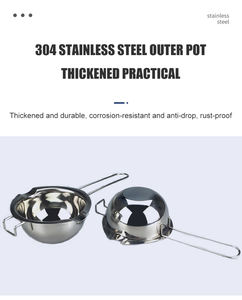 Beurre Fromage <span class=keywords><strong>Chocolat</strong></span> Fondre PotWax Fondre PotWax Fondre PotWaterproof Melt BowlBaking UtensilsHeat Cooker - Product Image 6