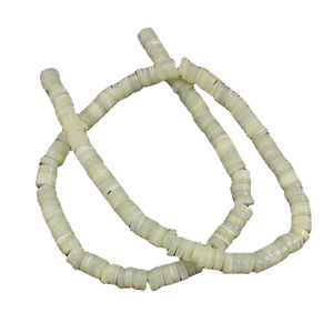 <span class=keywords><strong>Perles</strong></span> <span class=keywords><strong>heishi</strong></span> <span class=keywords><strong>naturelles</strong></span>, coque de serpillière blanche, en forme de disque, mère de perle <span class=keywords><strong>Heishi</strong></span>, SP4135 - Product Image 4