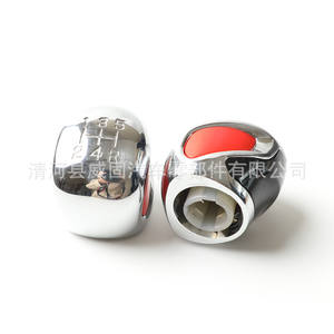 Poignée de levier de vitesses pour Peugeot RCZ 2009, en métal chromé, 6 vitesses, boîte de vitesses manuelle, avec fonction anti-rouille - Product Image 4