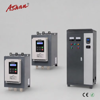 Armoire de démarreur progressif RQ9-30KW avec bypass, contrôleur de moteur AC380V, démarreur progressif triphasé pour pompe à eau industrielle et ventilateur de refroidissement