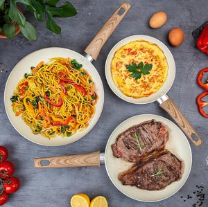 Poêle à frire en aluminium antiadhésive, idéale pour cuisinières à gaz et à induction – Offre spéciale - Product Image 3