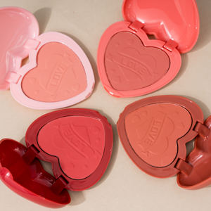 Logotipo personalizado en forma de corazón, colorete dulce, Etiqueta Privada, resistente al agua, contorno vegetariano, rubor de bronce, maquillaje Facial, palo de rubor - Product Image 5
