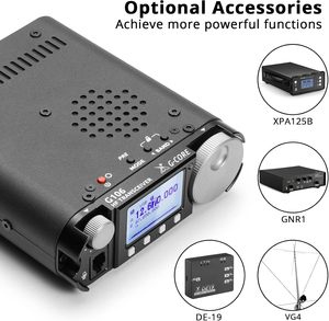 Émetteur-récepteur HF SDR Xiegu G106 5W QRP Radio portable SSB CW AM WFM pour radioamateurs - Product Image 5