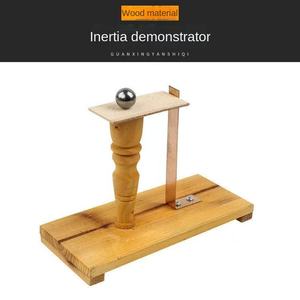 Primera LEY <span class=keywords><strong>DE</strong></span> Newton Demostrador <span class=keywords><strong>de</strong></span> inercia Escuela secundaria <span class=keywords><strong>de</strong></span> madera Mecánica física Equipo experimental <span class=keywords><strong>Enseñanza</strong></span> - Product Image 2