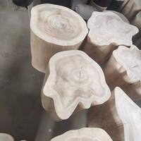 Fabricant vente en gros Texture naturelle décoration sièges strumps tabouret en bois magasin de vêtements souche d'arbre
