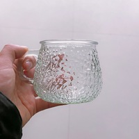 Tasse en verre avec couvercle en forme d'ours, écologique, pour café, thé, jus, avec cuillère, idéale pour les fêtes, la maison, cadeau artisanal, bouteille d'eau, style américain, vente chaude