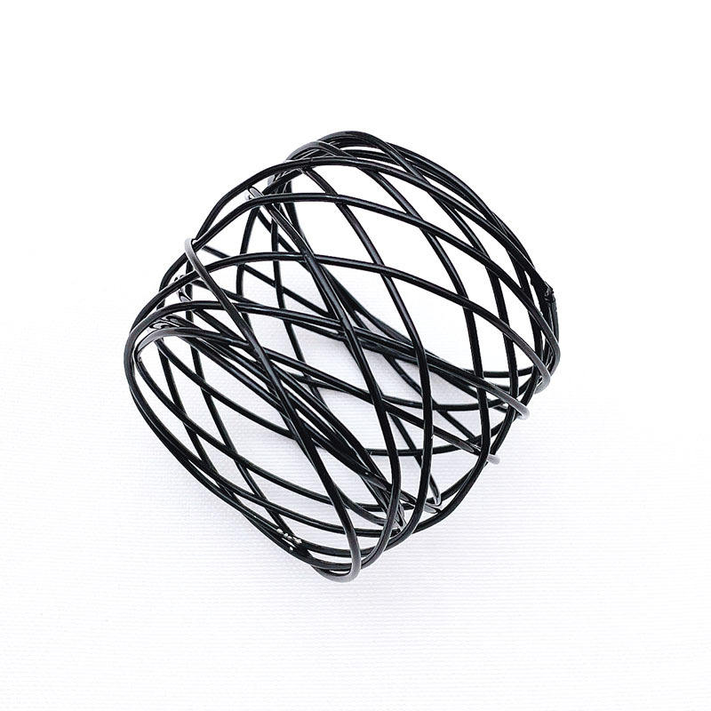 Cheap Home Decoration Colorful Metal Napkin Holder Hollow Wire